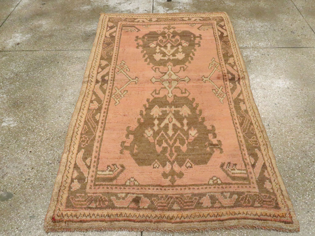 Antique Turkish Oushak Rug, No.20140 - Gsblank