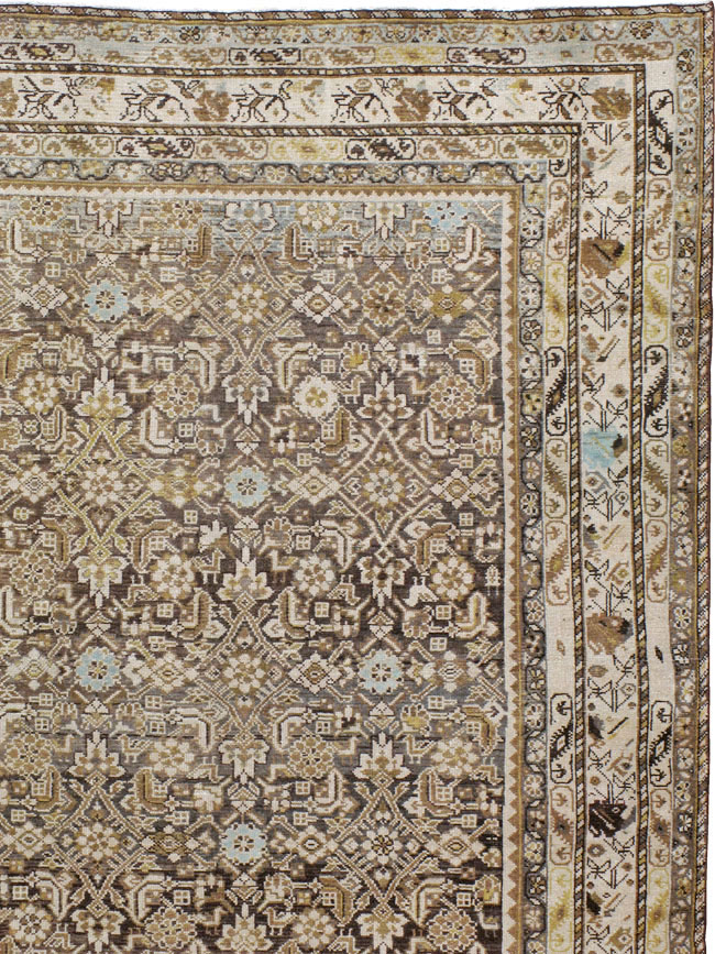 Antique Persian Malayer Carpet, No.20155 - Gsblank