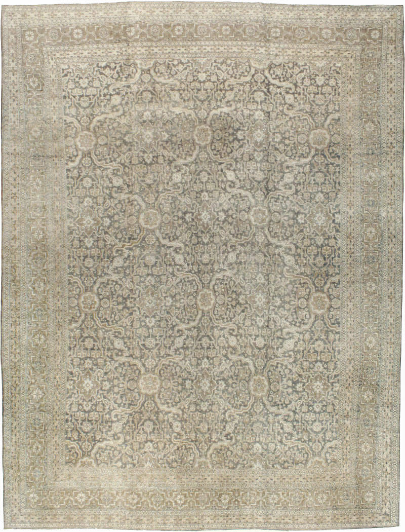 Antique Persian Tabriz Carpet, No.20159 - Gsblank