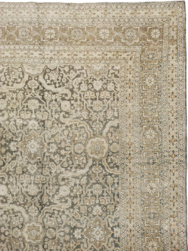 Antique Persian Tabriz Carpet, No.20159 - Gsblank