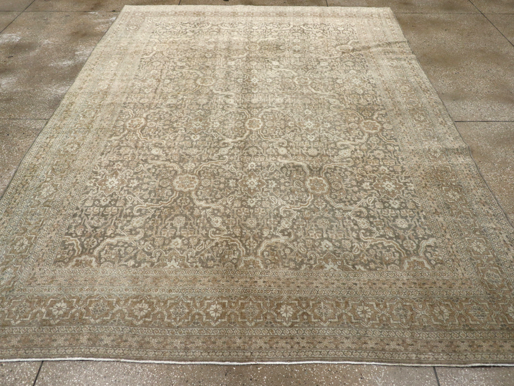 Antique Persian Tabriz Carpet, No.20159 - Gsblank