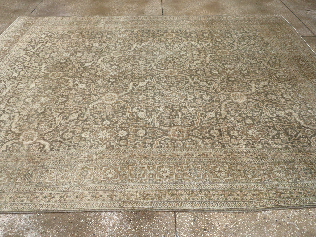 Antique Persian Tabriz Carpet, No.20159 - Gsblank