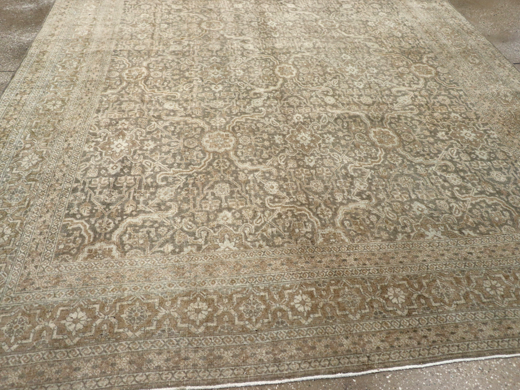 Antique Persian Tabriz Carpet, No.20159 - Gsblank
