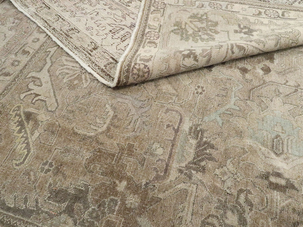 Vintage Persian Tabriz Carpet, No.20165 - Gsblank