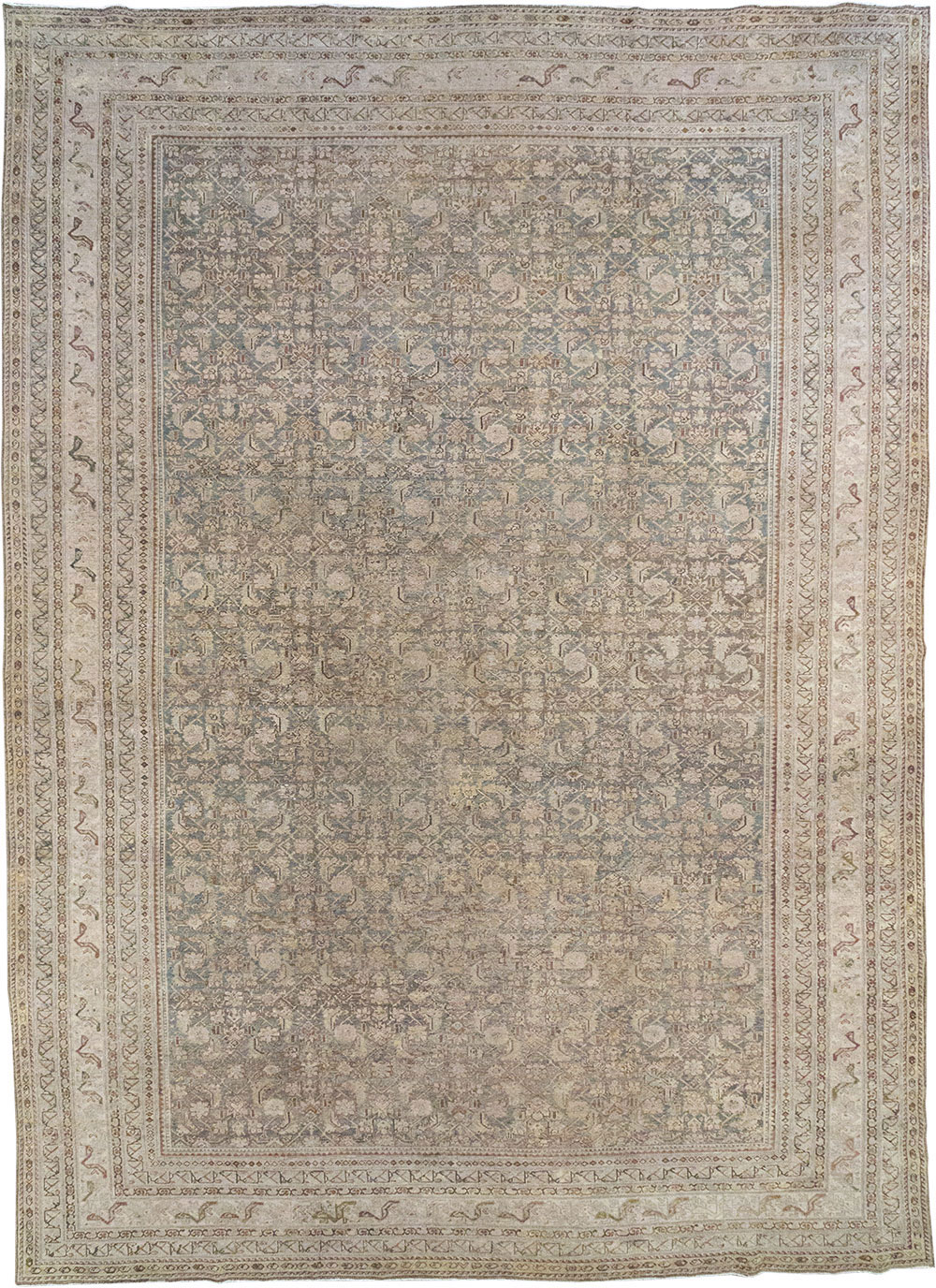 Antique Persian Malayer Oversize Carpet, No.20167 - Gsblank