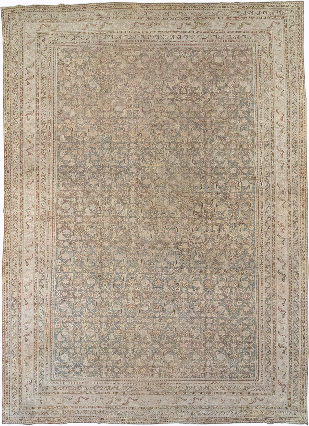 Antique Persian Malayer Oversize Carpet, No.20167 - Gsblank