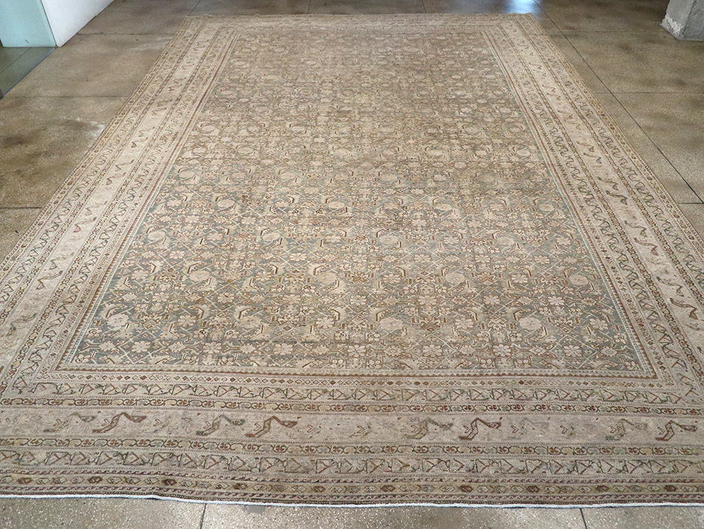 Antique Persian Malayer Oversize Carpet, No.20167 - Gsblank