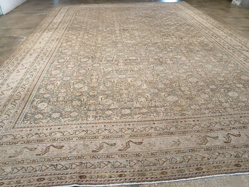 Antique Persian Malayer Oversize Carpet, No.20167 - Gsblank