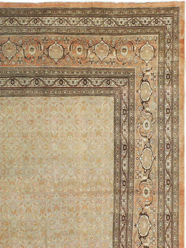 Antique Persian Tabiz Carpet, No.20170 - Gsblank
