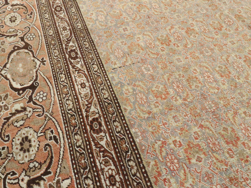 Antique Persian Tabiz Carpet, No.20170 - Gsblank