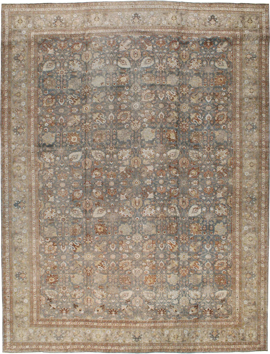 Antique Persian Tabriz Carpet, No.20173 - Gsblank