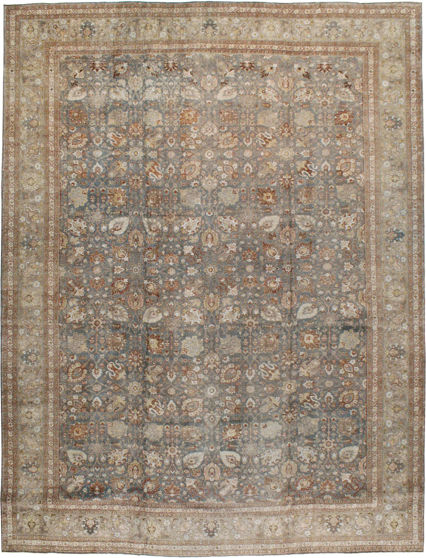 Antique Persian Tabriz Carpet, No.20173 - Gsblank