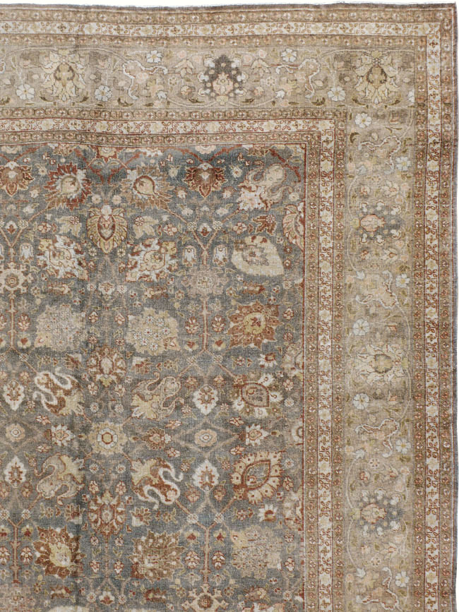 Antique Persian Tabriz Carpet, No.20173 - Gsblank