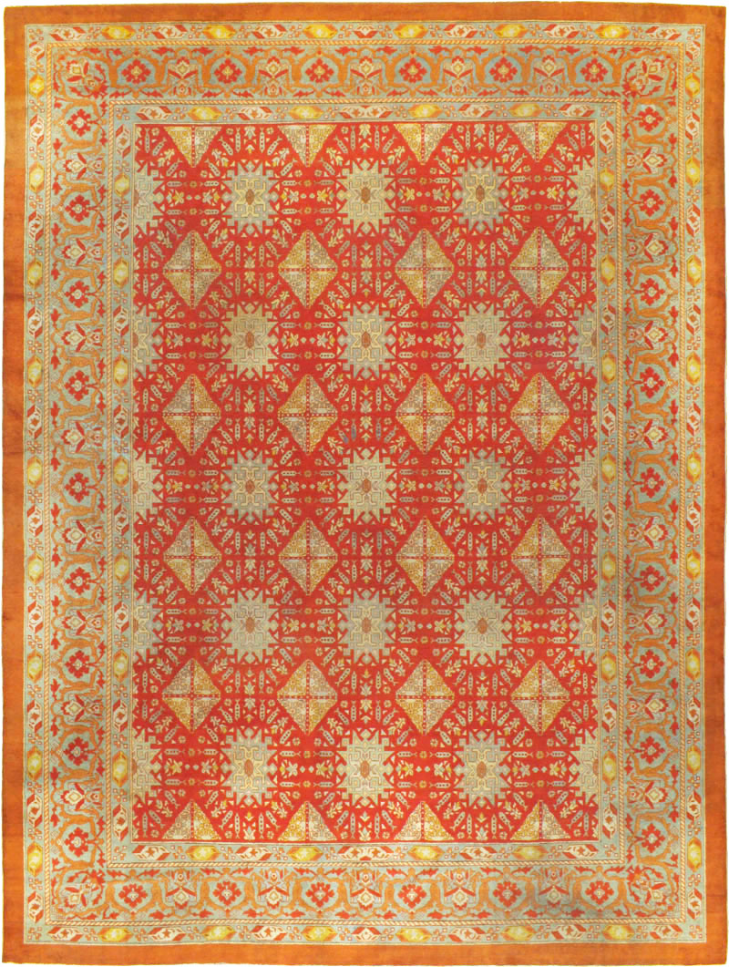 Antique Indian Amritsar Carpet, No.20175 - Gsblank