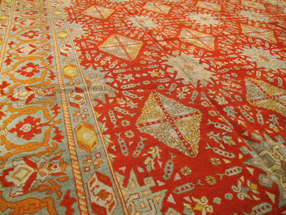 Antique Indian Amritsar Carpet, No.20175 - Gsblank