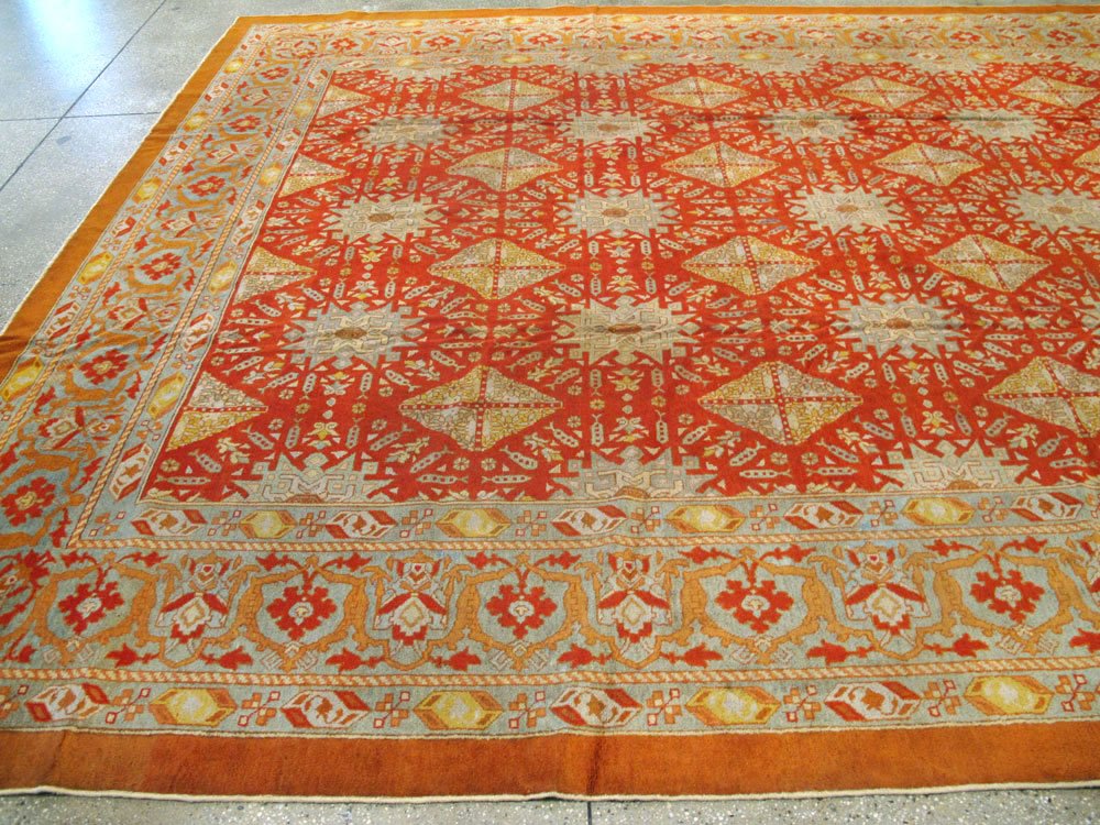 Antique Indian Amritsar Carpet, No.20175 - Gsblank