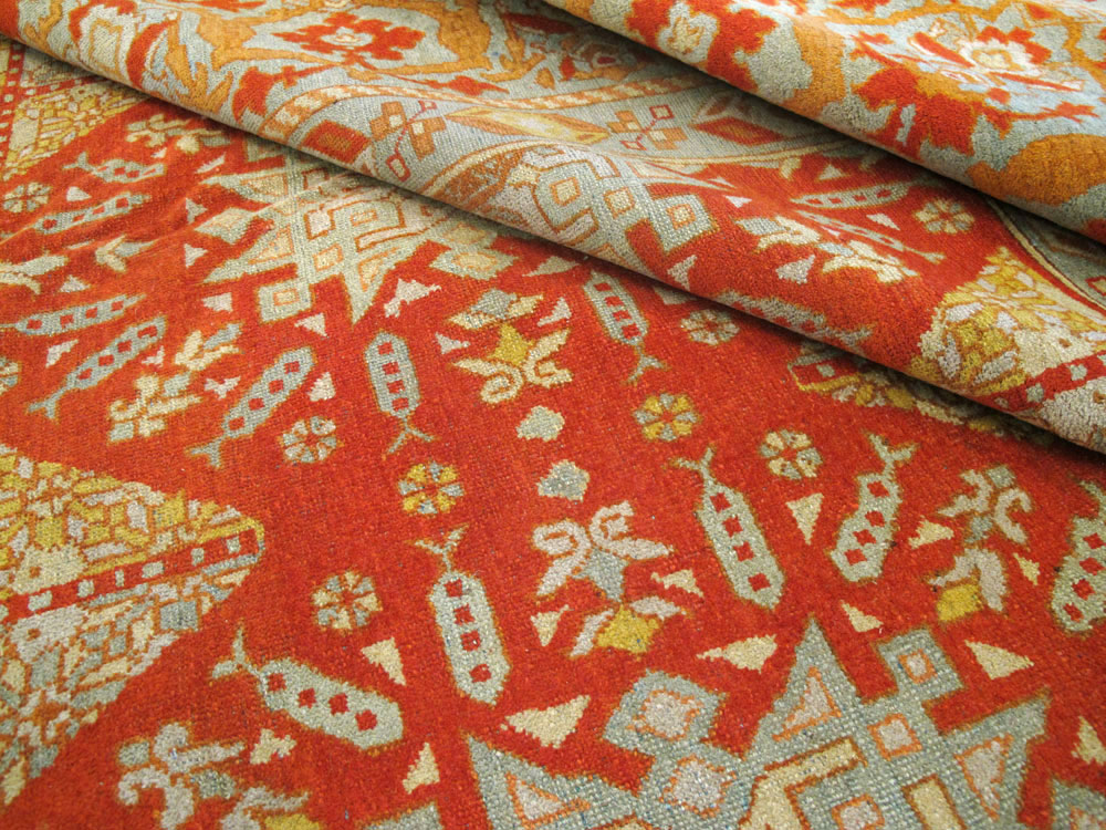 Antique Indian Amritsar Carpet, No.20175 - Gsblank