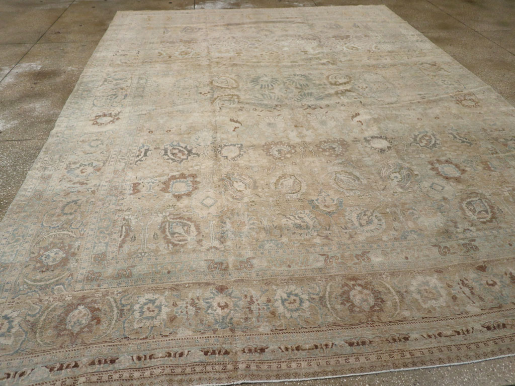 Antique Persian Tabriz Carpet, No.20177 - Gsblank