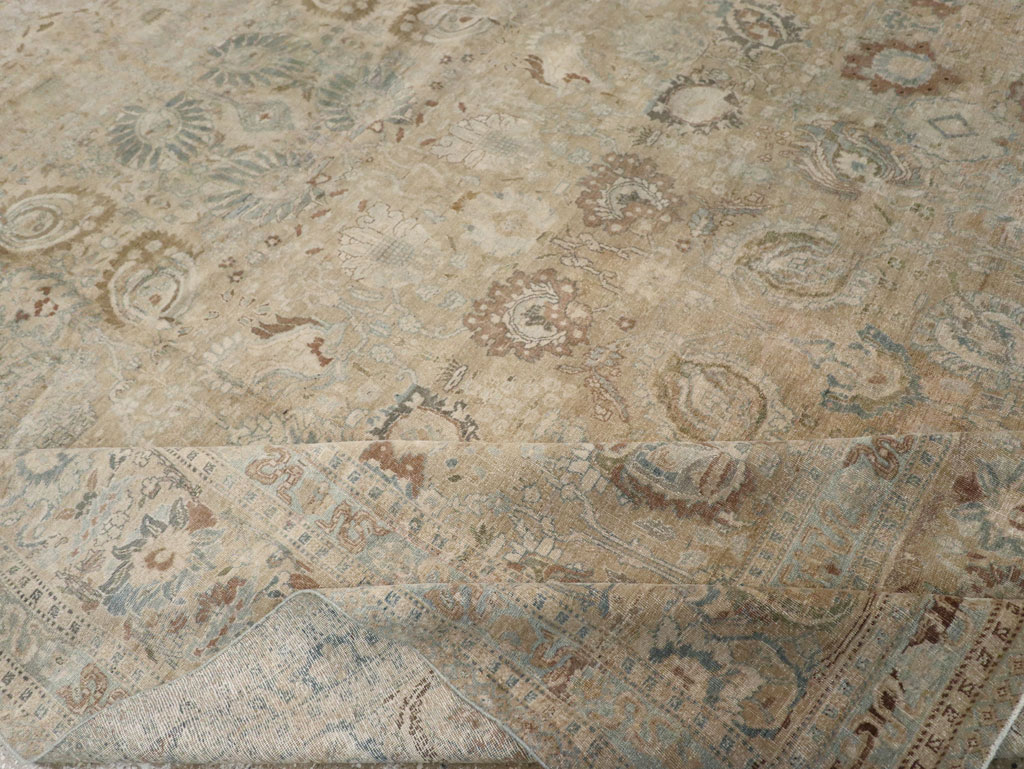 Antique Persian Tabriz Carpet, No.20177 - Gsblank