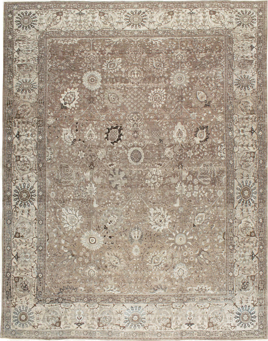 Antique Persian Tabriz Carpet, No.20179 - Gsblank