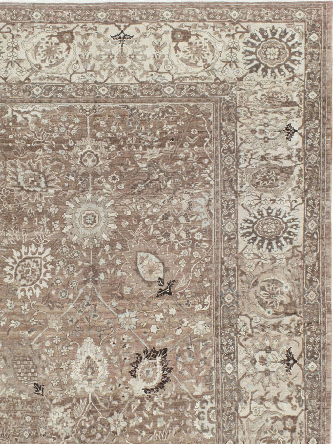 Antique Persian Tabriz Carpet, No.20179 - Gsblank