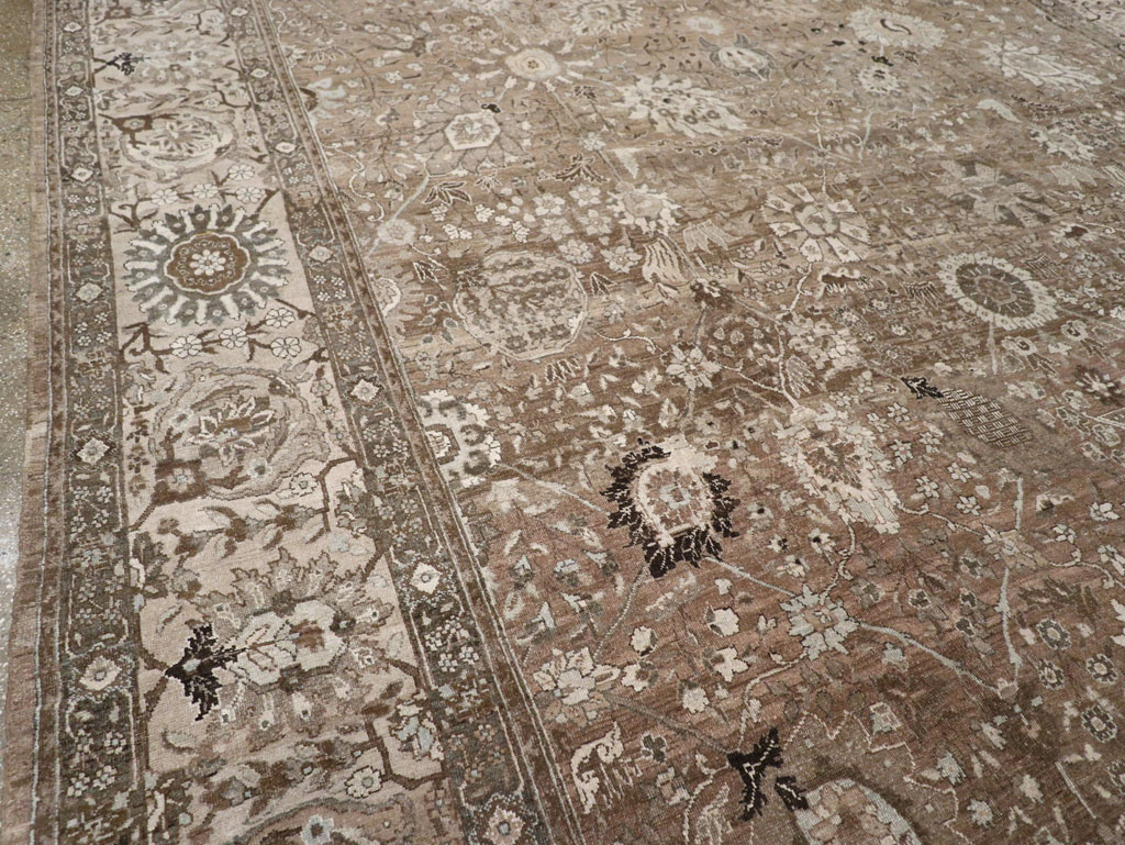 Antique Persian Tabriz Carpet, No.20179 - Gsblank