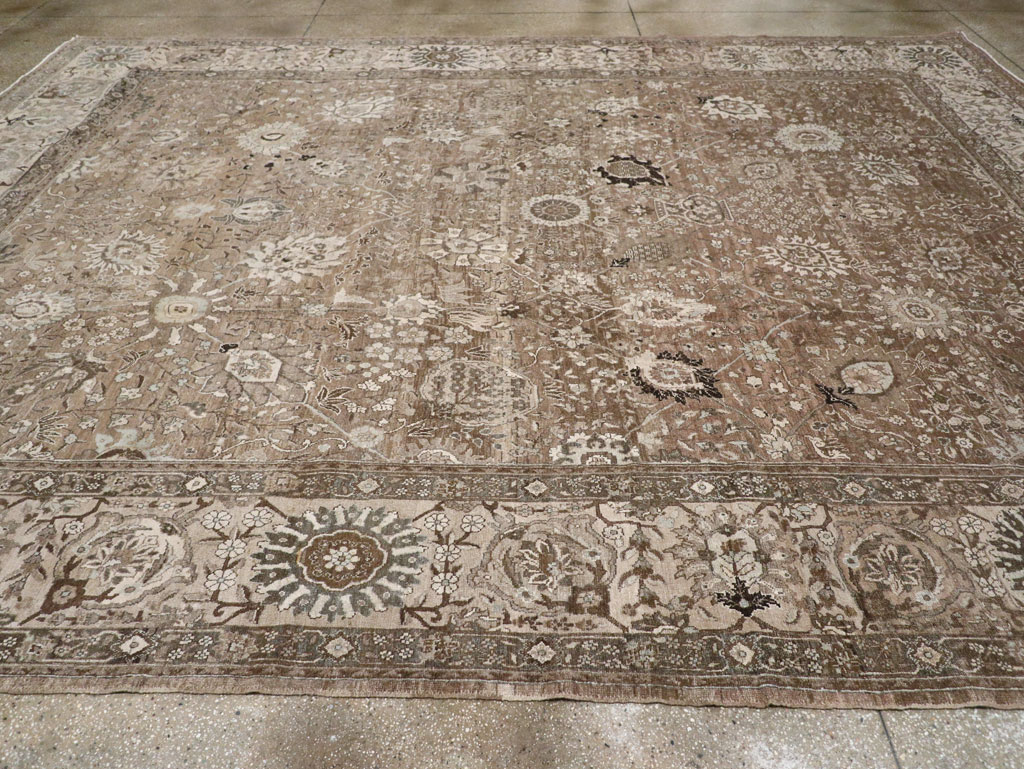 Antique Persian Tabriz Carpet, No.20179 - Gsblank