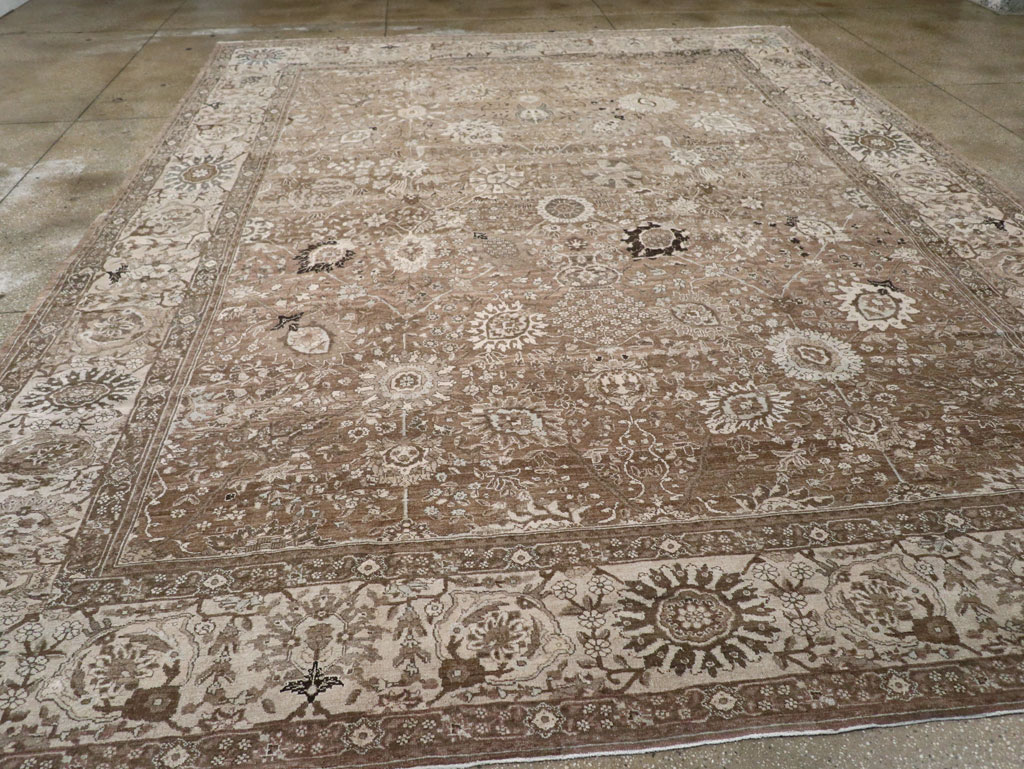 Antique Persian Tabriz Carpet, No.20179 - Gsblank
