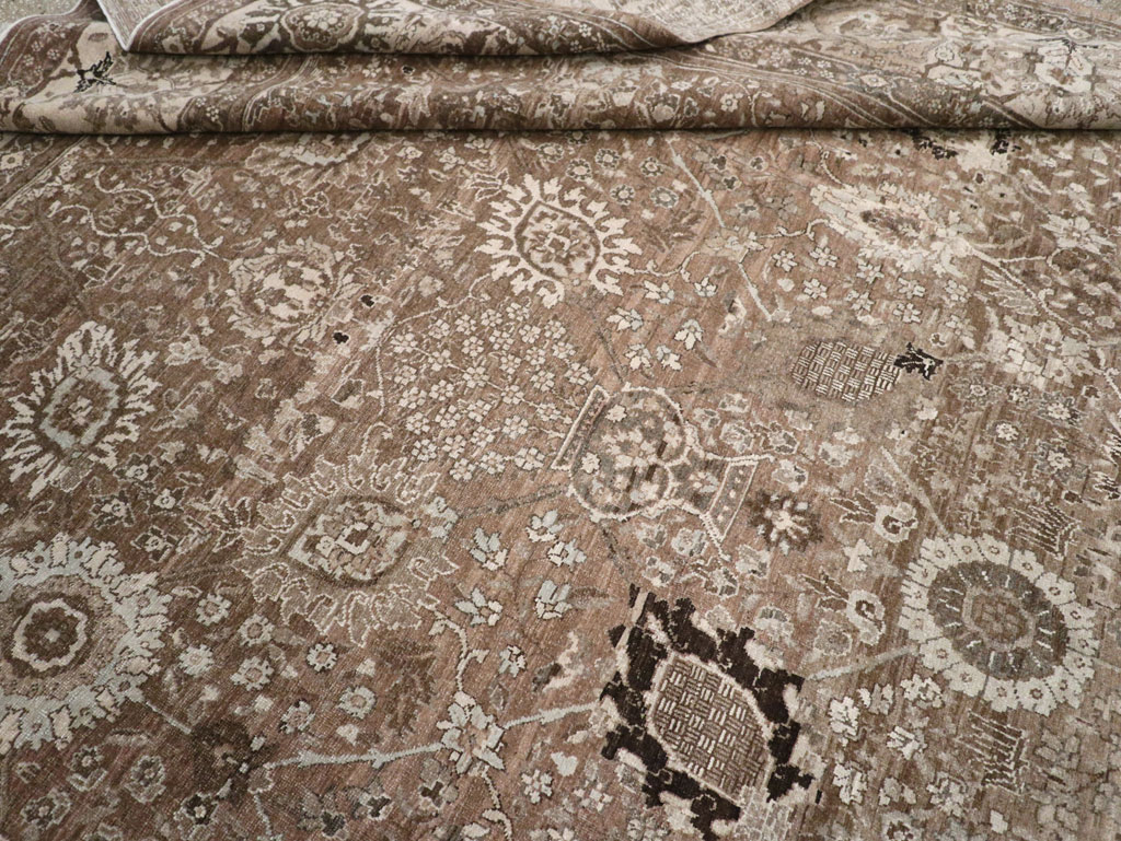 Antique Persian Tabriz Carpet, No.20179 - Gsblank