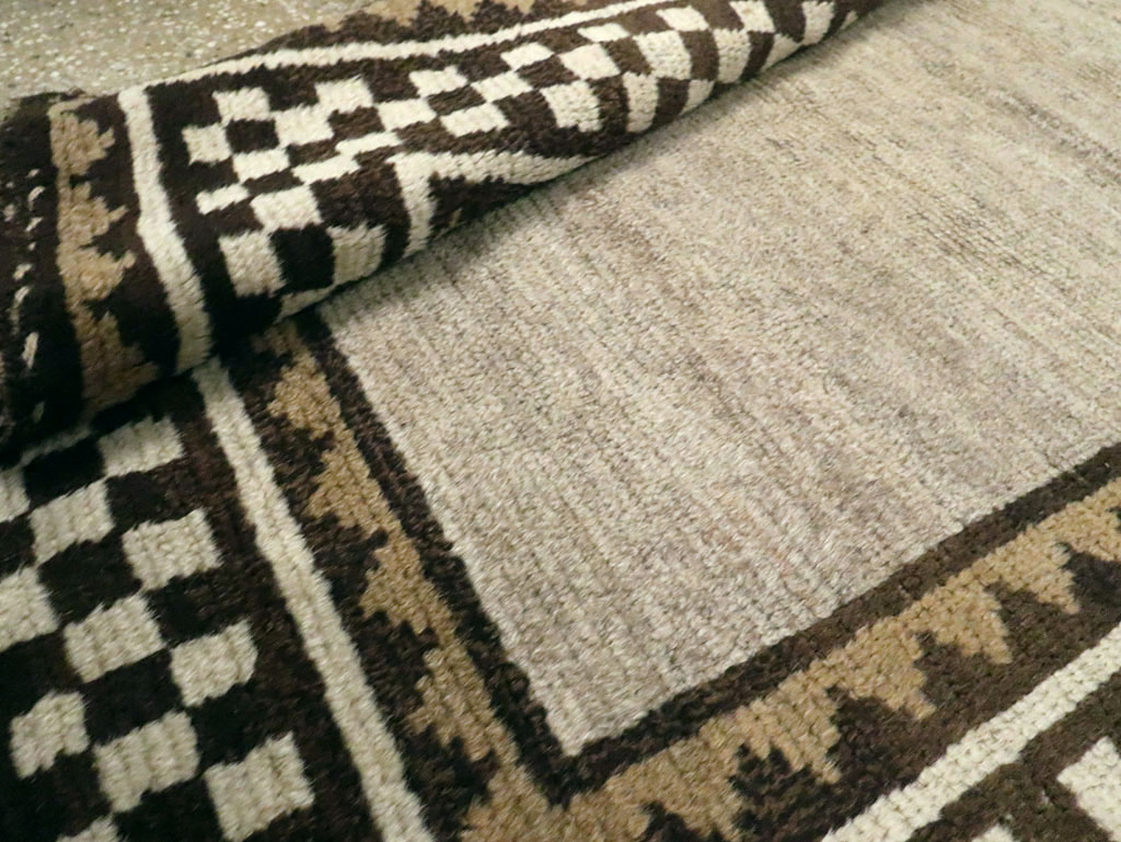 Vintage Persian Gabbeh Rug, No.20185 - Gsblank