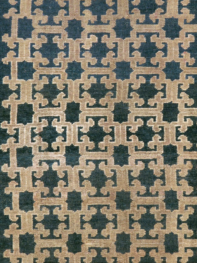 Antique East Turkestan Kirghiz Carpet, No.20193 - Gsblank