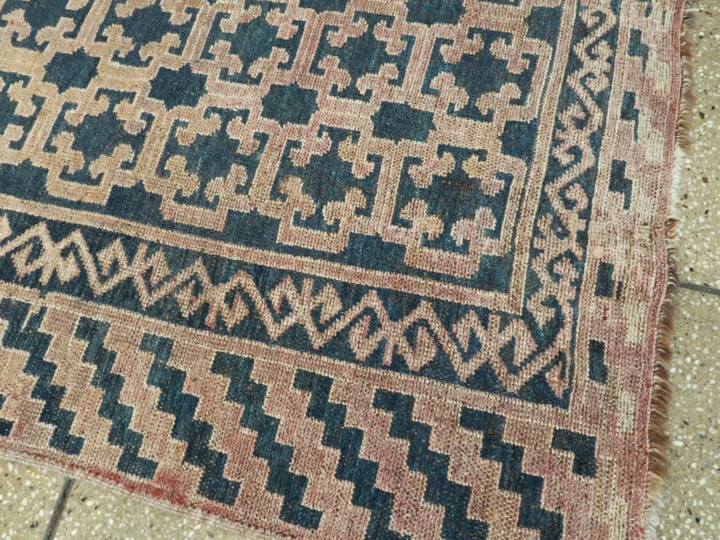 Antique East Turkestan Kirghiz Carpet, No.20193 - Gsblank