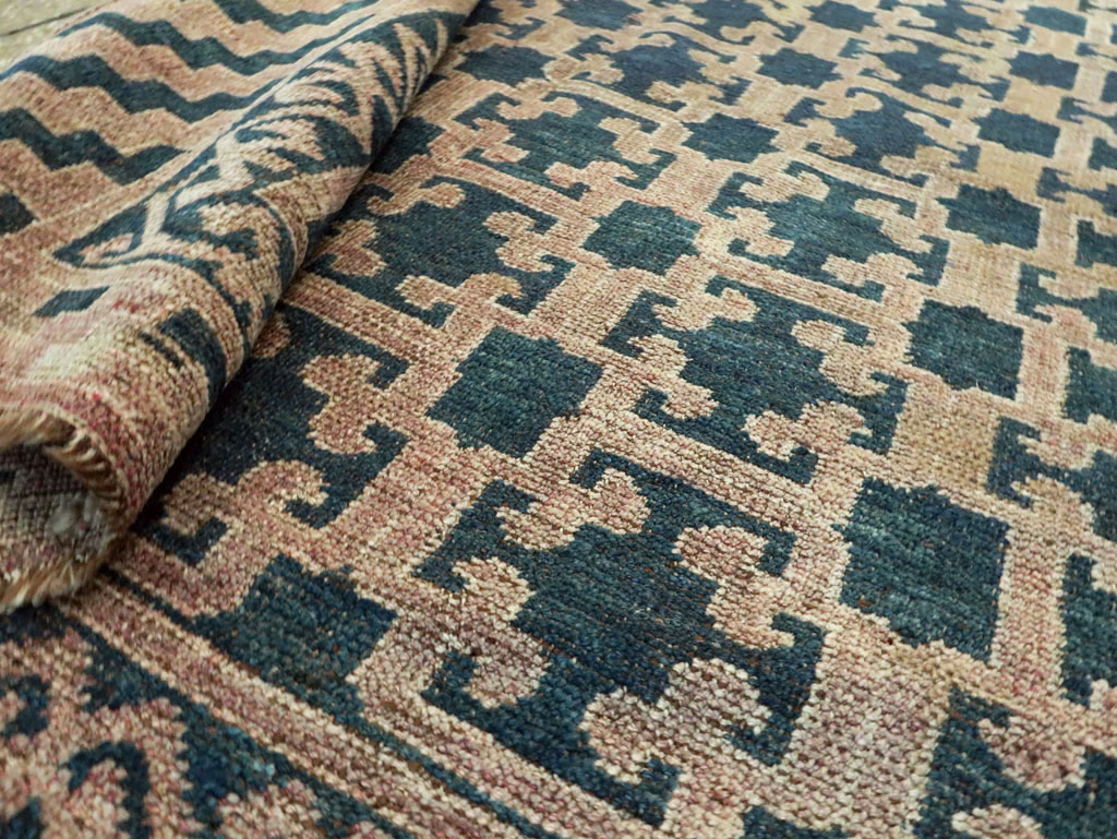 Antique East Turkestan Kirghiz Carpet, No.20193 - Gsblank