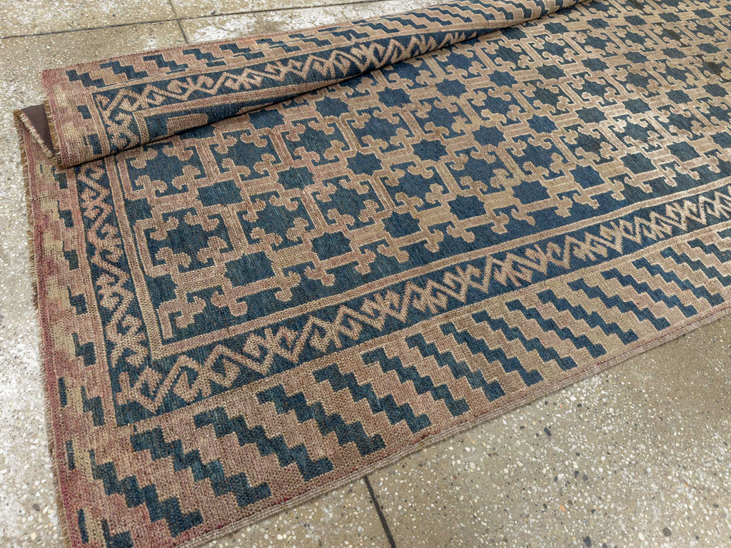 Antique East Turkestan Kirghiz Carpet, No.20193 - Gsblank