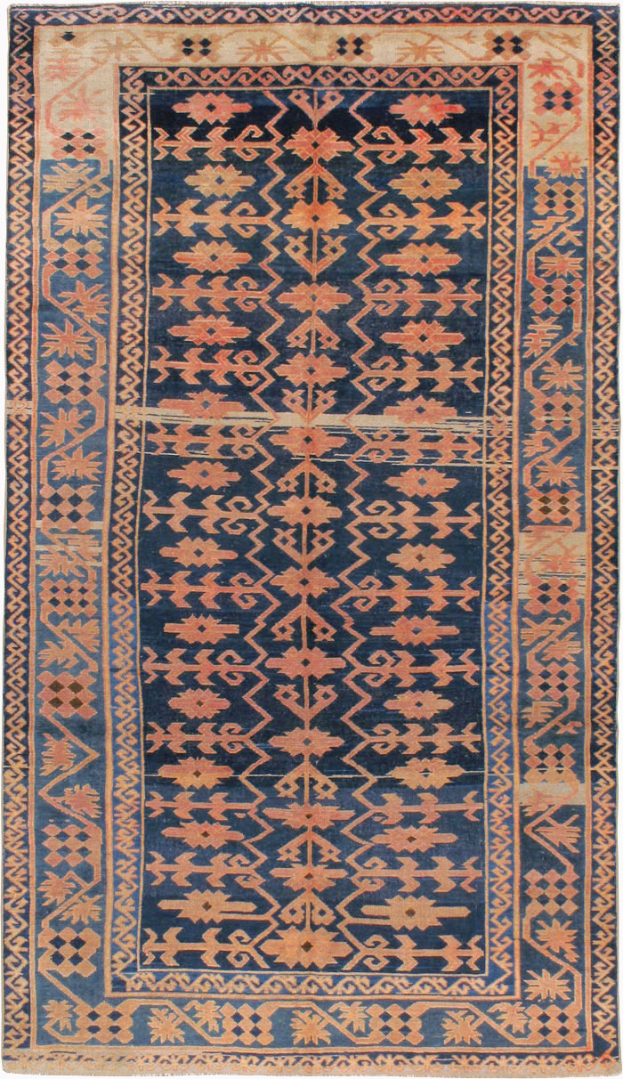 Antique East Turkestan Kirghiz Carpet, No.20197 - Gsblank
