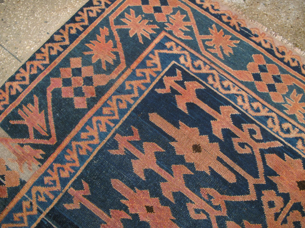 Antique East Turkestan Kirghiz Carpet, No.20197 - Gsblank