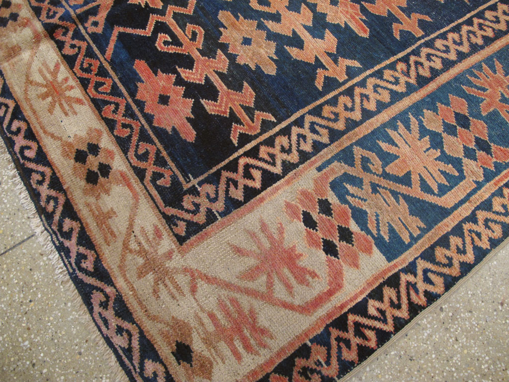 Antique East Turkestan Kirghiz Carpet, No.20197 - Gsblank