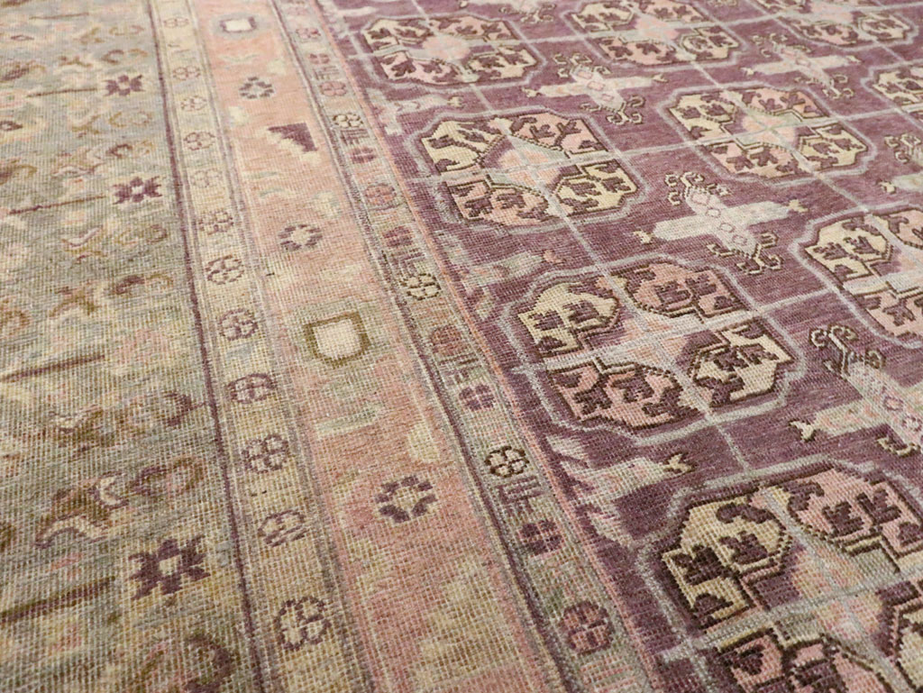 Antique East Turkestan Khotan Room Size Carpet, No.20211 - Gsblank