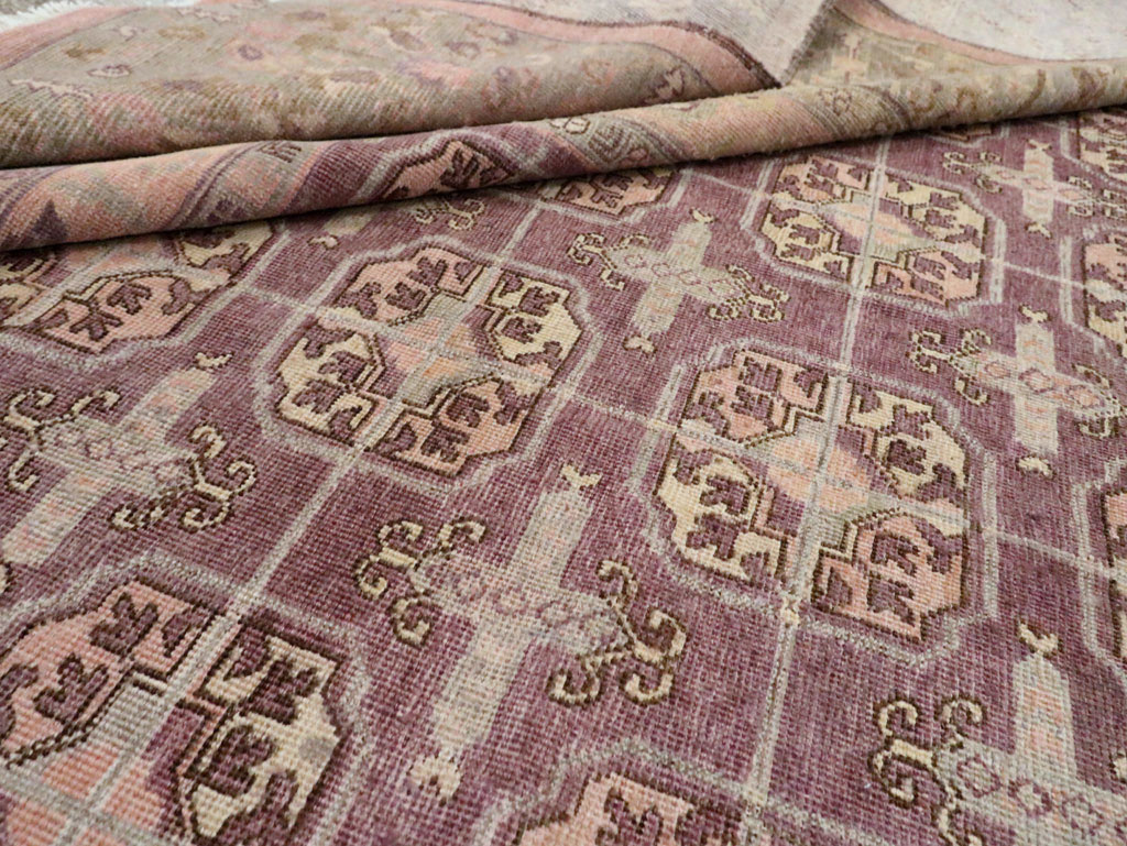 Antique East Turkestan Khotan Room Size Carpet, No.20211 - Gsblank