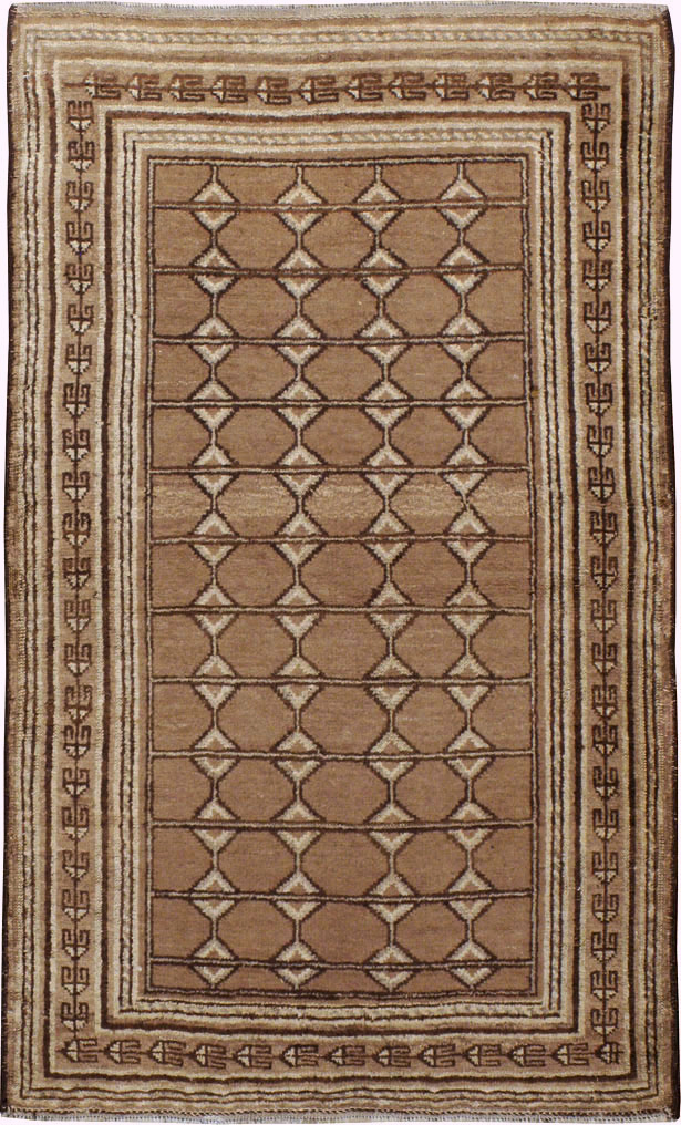 Vintage East Turkestan Samarkand Rug, No.20212 - Gsblank