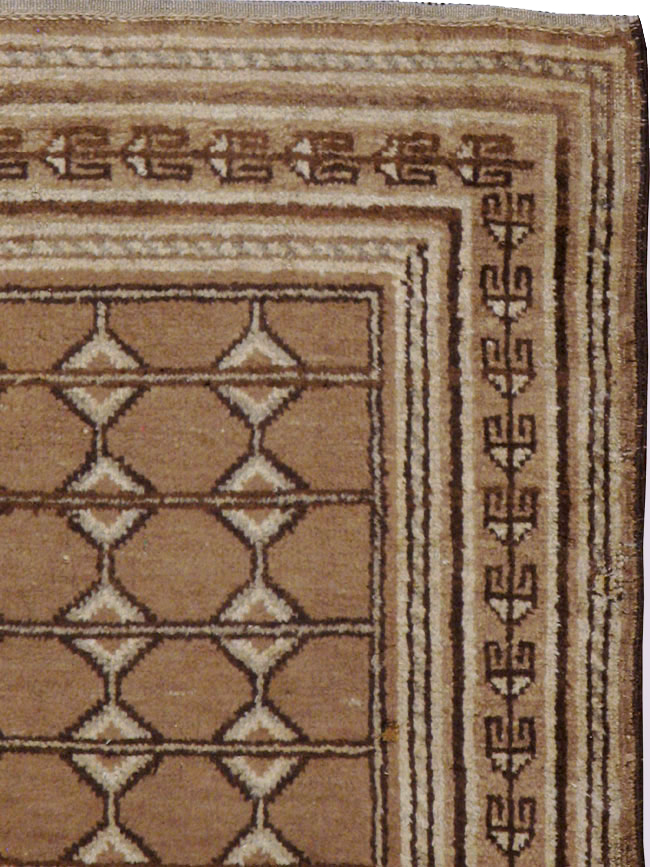 Vintage East Turkestan Samarkand Rug, No.20212 - Gsblank