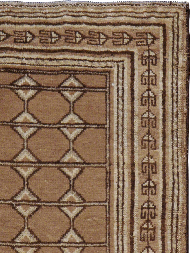 Vintage East Turkestan Samarkand Rug, No.20212 - Gsblank