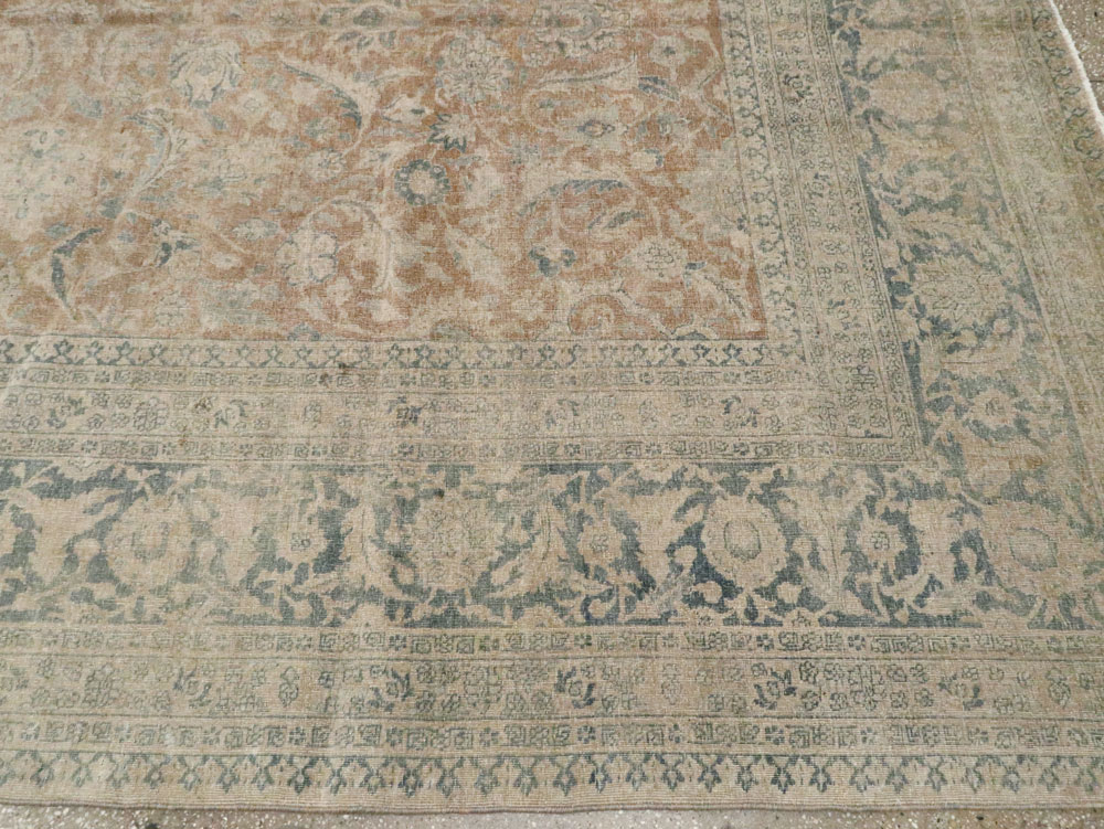 Antique Persian Tabriz Carpet, No.20215 - Gsblank