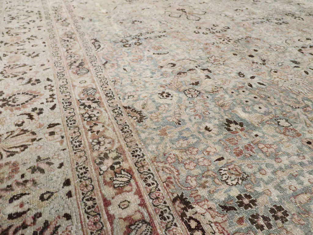 Antique Persian Mashad Large Room Size Carpet, No.20217 - Gsblank