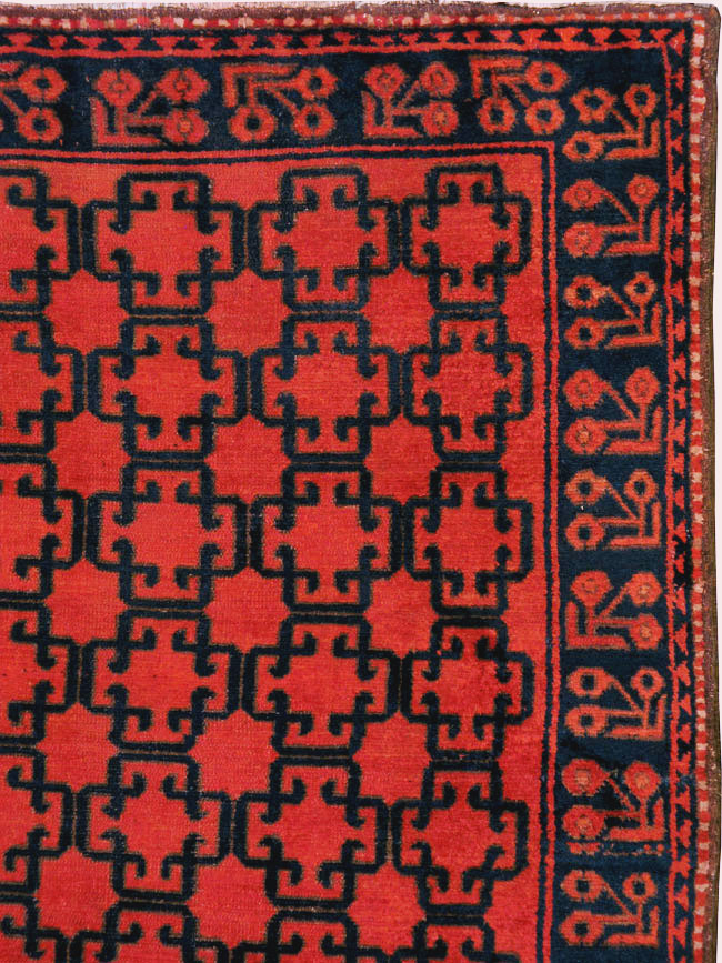 Antique East Turkestan Kirghiz Gallery Rug, No.20219 - Gsblank