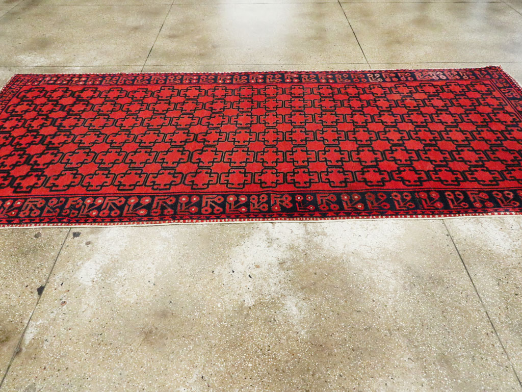 Antique East Turkestan Kirghiz Gallery Rug, No.20219 - Gsblank