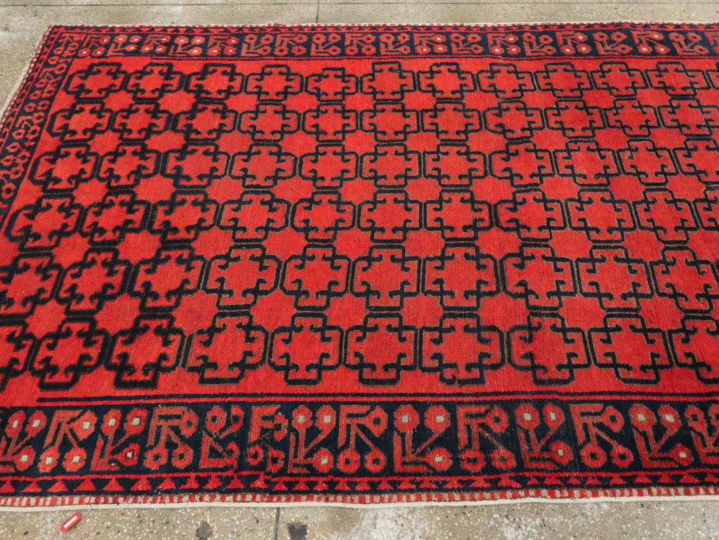 Antique East Turkestan Kirghiz Gallery Rug, No.20219 - Gsblank