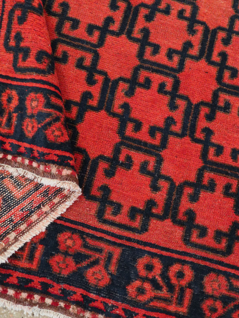 Antique East Turkestan Kirghiz Gallery Rug, No.20219 - Gsblank