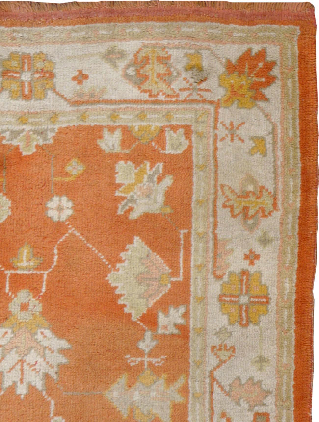 Antique Turkish Oushak Rug, No.20221 - Gsblank