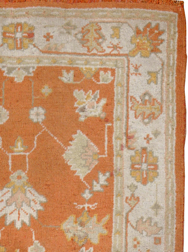 Antique Turkish Oushak Rug, No.20221 - Gsblank